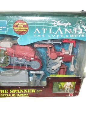 Vintage Disney’s Atlantis The Lost Empire The Spanner Battle Builders
